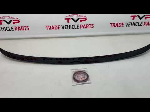 Fits BMW X4 F26 2014-2018 Rear Trunk Boot Lip Spoiler Gloss Black video
