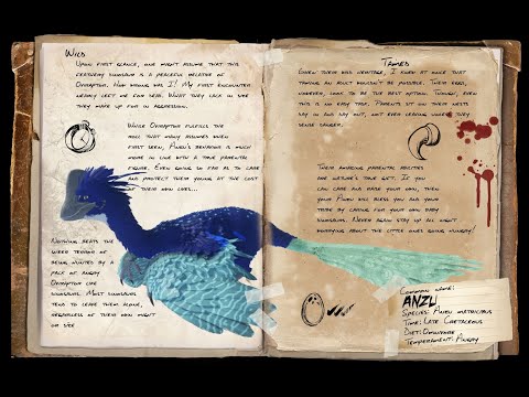 Bestias prehistóricas: Domesticación y descripción general del Anzu