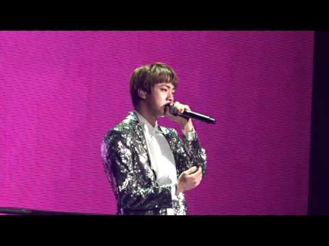 170402 BTS The Wings Tour in Anaheim Day 2 - Awake (Jin Solo)
