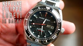 Filippo Loretti Neptune Automatic Watch Review - Value Diver Under $299?