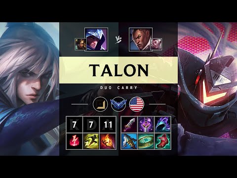 Talon ADC vs Lucian - NA Diamond Patch 25.20