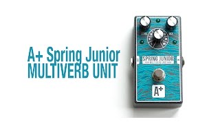 Video thumbnail for A + by Shift Line - Spring Junior Multiverb Unit by ShurSoma