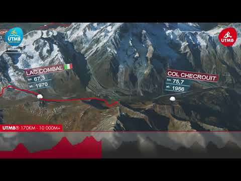 UTMB® 2019 3D route preview