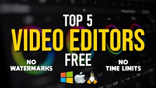 Top 5 Best FREE VIDEO EDITING Software (2020)
