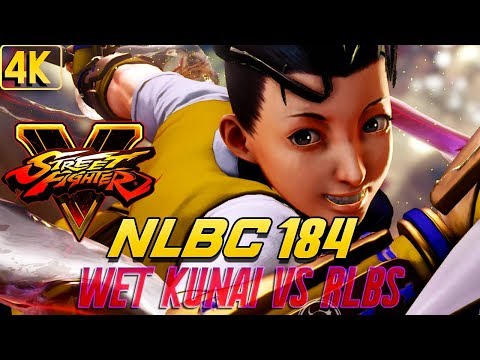 Street Fighter V -  Wet Kunai (Ibuki) vs. RLBS (Zeku) @ NLBC 184 [4K/60fps]