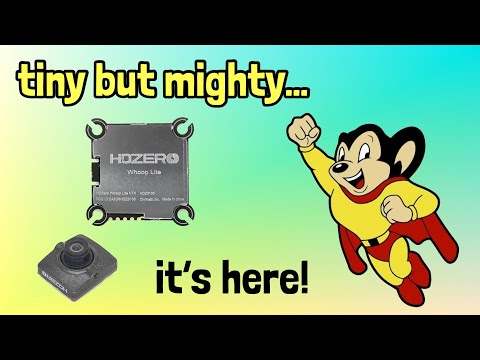 New HDZero Whoop Lite VTX and Nano Lite Cam Bundle Review