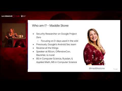 OffensiveCon20 - Maddie Stone - Bad Binder: Finding an Android In The Wild 0day