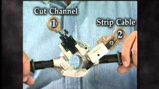 Kìm Tuốt Cáp Giữa Thân Ripley WS 1 Series