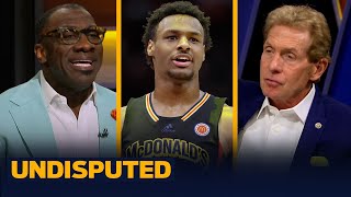 Bronny James, No. 19 recruit in Class of 2023, commits to USC | NCAA | UNDISPUTED