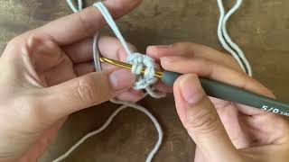 【かぎ針編み】ピアスやイヤリングにも使える、実の編み方