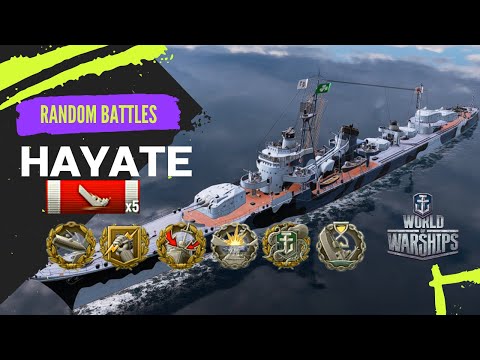 World Of Warships HAYATE WoWs : (Hold The Flank) #wows #worldofwarships #gaming