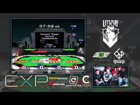 EXP 2015 - Mew2King & SFAT vs RaynEX & Ryan Ford - Doubles Winners Finals