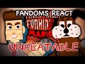 Fandoms React to Unbeatable || Mario’s Madness V2 || GCRV || Friday Night Funkin’ || FnF Mods