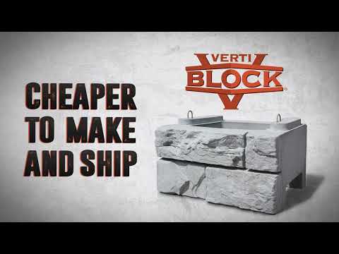Verti-Block Retaining Wall System