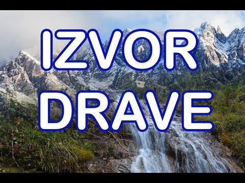 Izvor i gornji tok Drave / Drava source and upper stretches