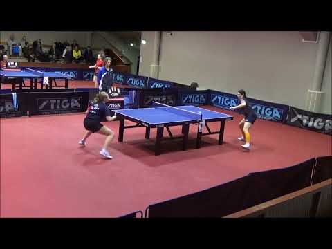 DONNER Marina vs BETZ Ramona|Women's singles semifinal|Finnish championships 25-26.3.2023