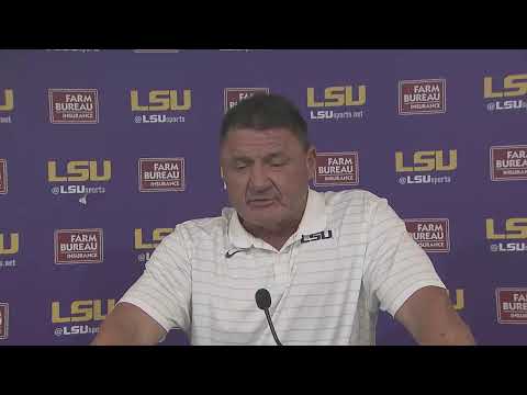 Ed Orgeron Postgame Press Conference - Sept. 18 vs. CMU