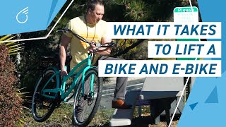 What it Takes to Lift a Bike and E-Bike