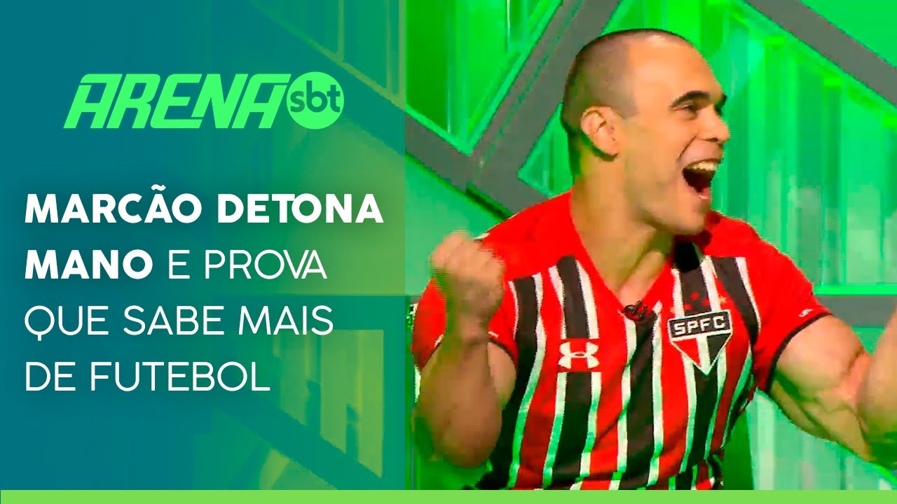 Marcão detona Mano e prova que sabe mais de futebol | Arena SBT (24/05/21)