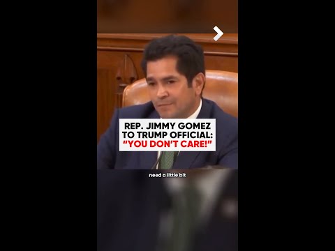 Congressman to Trump Treasury secretary: "You don't care!"