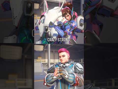 Zarya and Dva interaction - Overwatch 2
