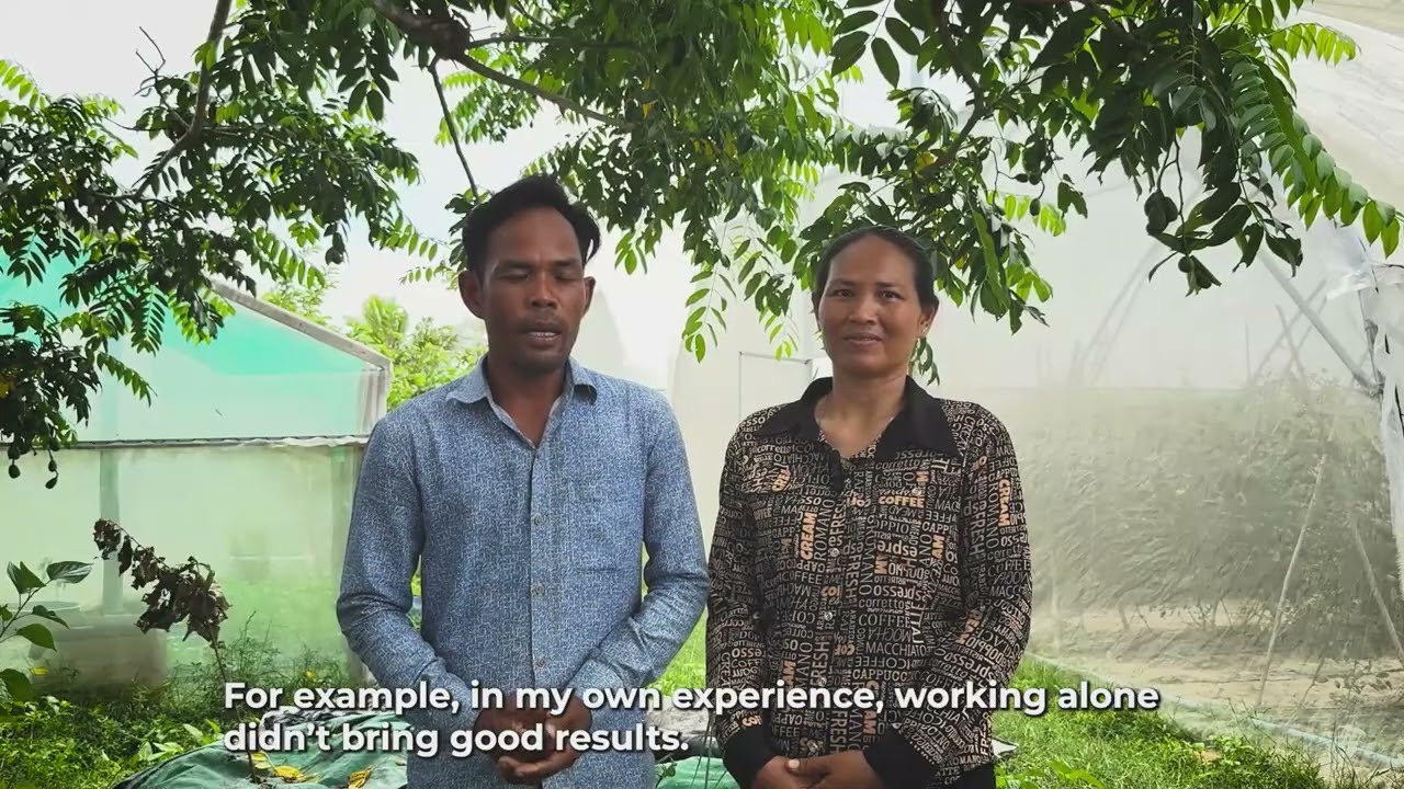 Rooted in Change: Neang Mao’s Greenhouse Journey with Roneam Samaky Cooperative