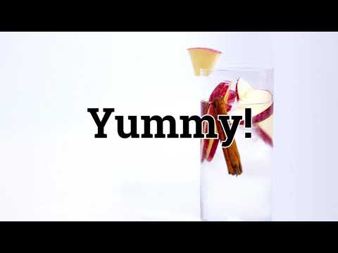 Apple Cinnamon Infused Water - Delicious