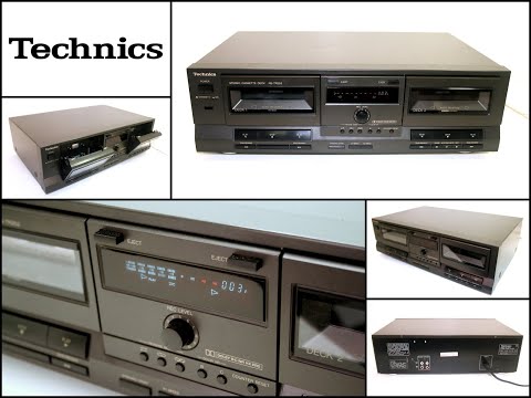 Vintage Technics RS-TR252 Stereo Double Cassette Deck