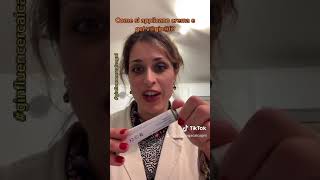 Come si applica la crema o il gel vaginale