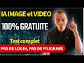 Génère Des Vidéos Et Images Avec Une IA SANS PAYER