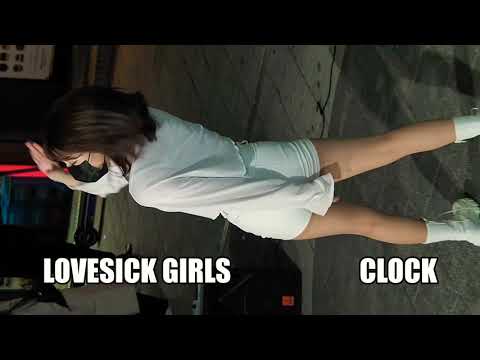 201115댄스팀 클락 (CLOCK)지은 (JiEun)Lovesick Girls (블랙핑크)홍대  Busking [직캠]