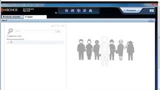 Kronos Workforce Central: Navigator Search