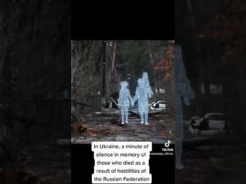 09.04.22 09.04.22 In #Ukraine a #minute #of #silence