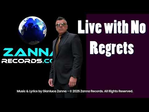 Live with No Regrets - Gianluca Zanna Hard Rock Hit Single