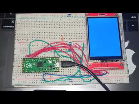 Raspberry Pi Pico with ILI9341 TFT LCD