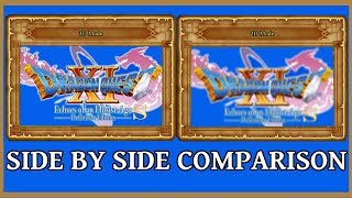 Dragon Quest XI (Switch)- 3D vs 2D Comparison