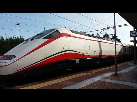 HD - E.414.126 + E.414.131 sul Frecciabianca (ES FB 8816) Lecce - Venezia S. Lucia