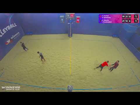 21:35 V. Dudnyk / V. Sydorenko - A. Bakotin / I. Kobylianskyi 25.12.2022 | Winners Beach Volleyball