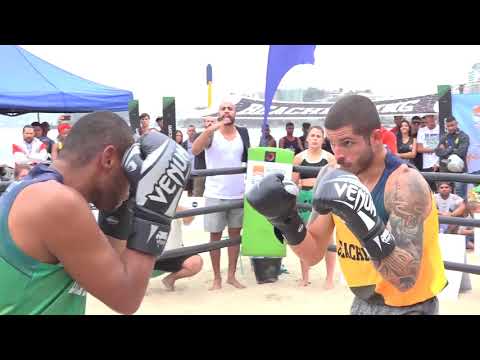 Febop Open de BeachBoxing - 3ª Etapa - EDUARDO CAXINDO x GABRIEL JUSTI