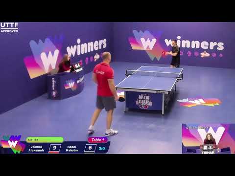 WINners CUP table 1 09.01 Zhurba Aleksandr - Badai Maksim 15:00