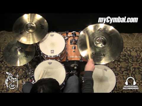 Sabian 21" AA Rock Ride Cymbal - Brilliant (22114B-1021315V)