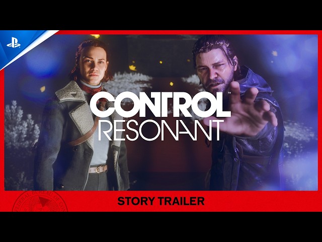 Titulný obrázok Youtube videa s názvom Control Resonant - Story/Release Date Reveal Trailer | PS5 Games