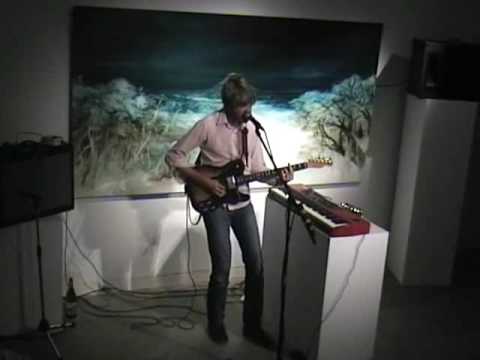Lawrence Arabia, live at Page Blackie Gallery, May 2009