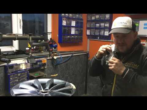 Tesla Model S 21 Zoll Reifenmontage mit RDKS