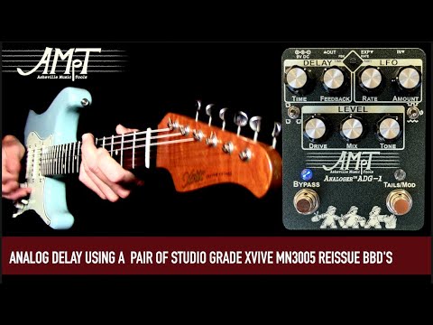 Asheville Music Tools ADG-1 Analog Delay 2021 - Present - Dusk Emerald Texture image 4