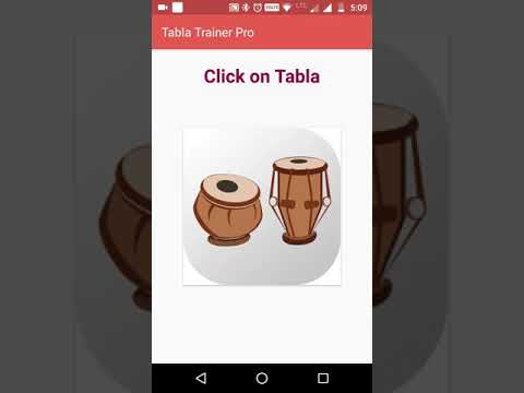 Tabla Trainer with Lahara Video