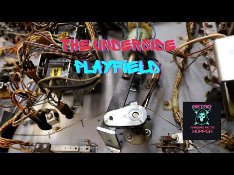 Gottlieb Target Alpha  Maintenance On The Underside Of The Playfield Ep 6