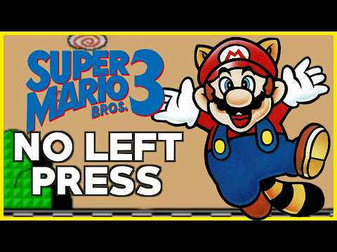 I tried beating Mario 3 without PRESSING LEFT !