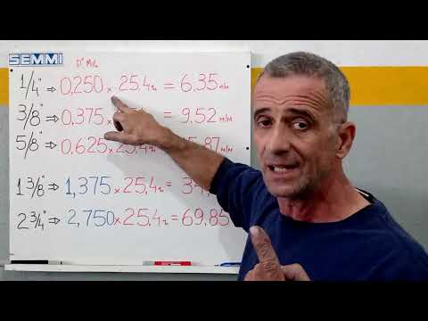 Vídeo: Converter 5/8 em mm: perguntas e respostas