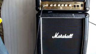 Video thumbnail for 2004 Marshall MG 15 MSII mini stack by IplayMusic2